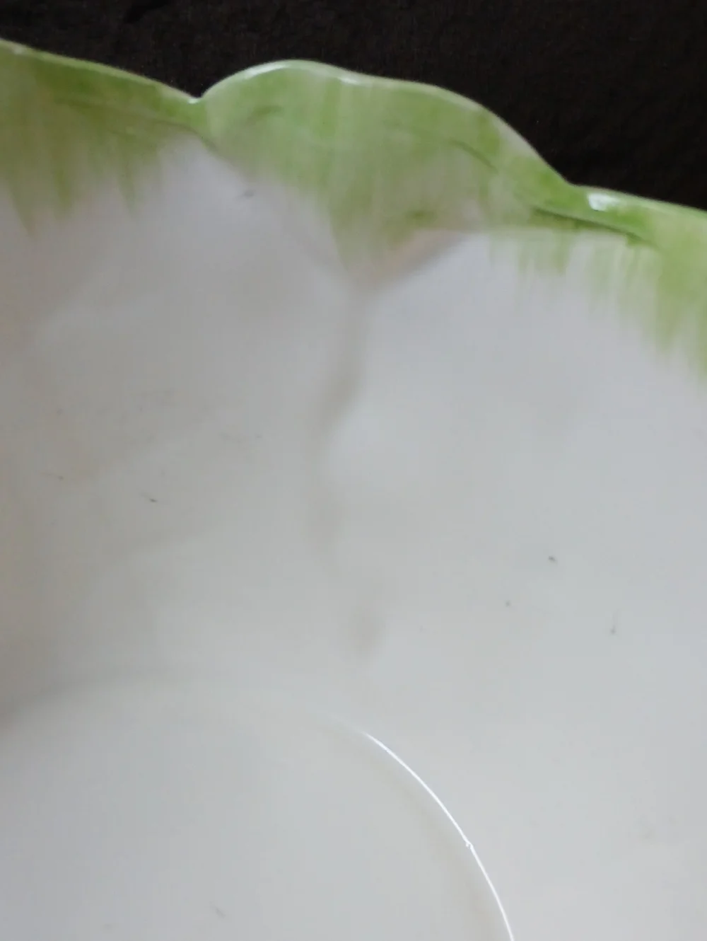 The Haldon Group Vintage White Cabbage Bowl 1988